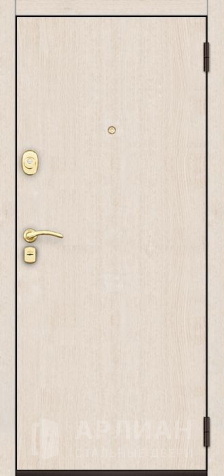 Фото «Дверь входная металлическая эконом мдф-панель дуб темный №26»