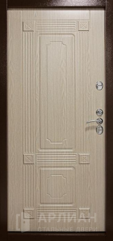 Фото №2 «Дверь металлическая с толстым полотном для заогородного дома с терморазрывом №35»