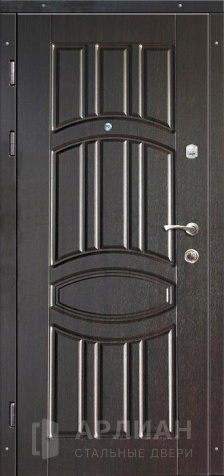 Фото №2 «Непромерзающая дверь с терморазрывом для загородного дома цвет венге №9»