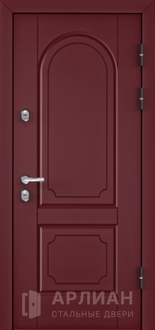 Фото «Входная дверь с терморазрывом и темным зеркалом №61»